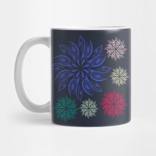 Floral Motif Mug